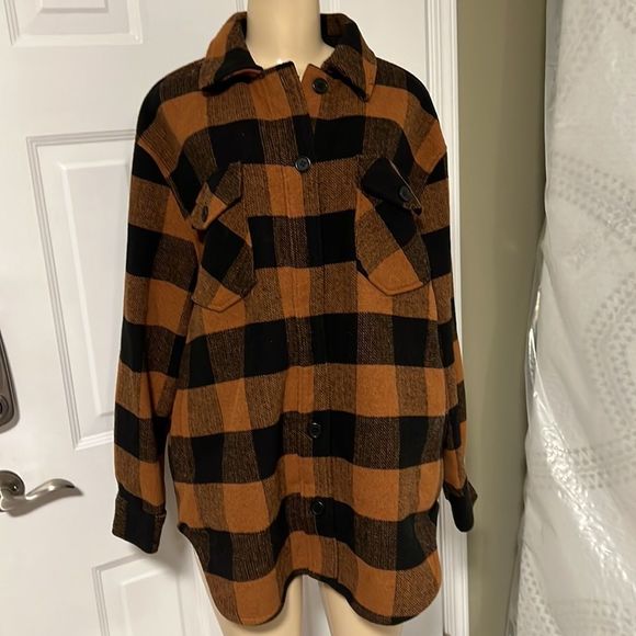 RDI Buffalo Plaid Shirt Jacket - Picture 3 of 11